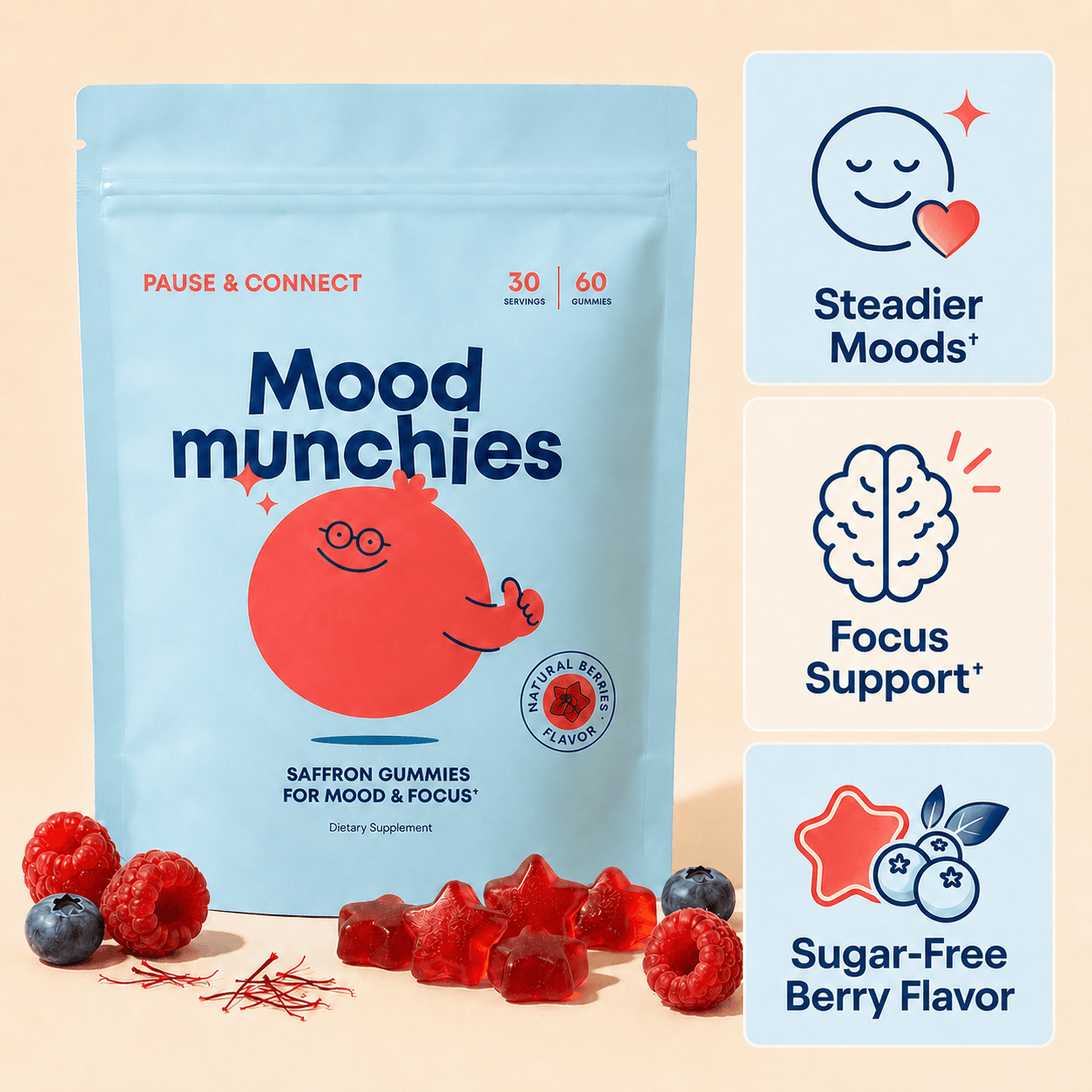 Pause & Connect® Mood Munchies